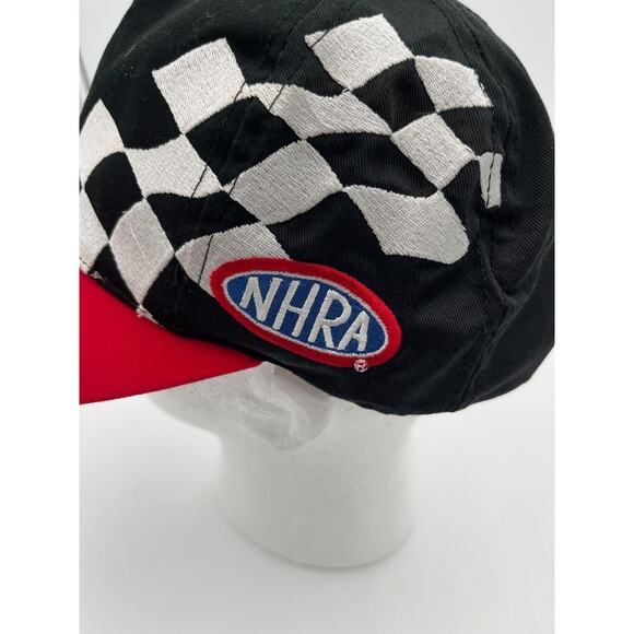 NHRA John Force drag racing hat excellent condition black snapback - Picture 5 of 6